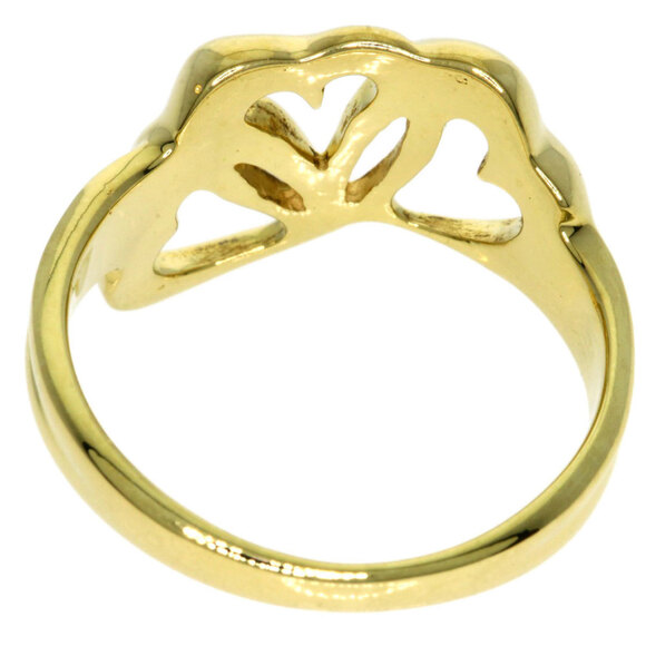TIFFANY 18k Gold Heart Ring - Picture 4 of 10